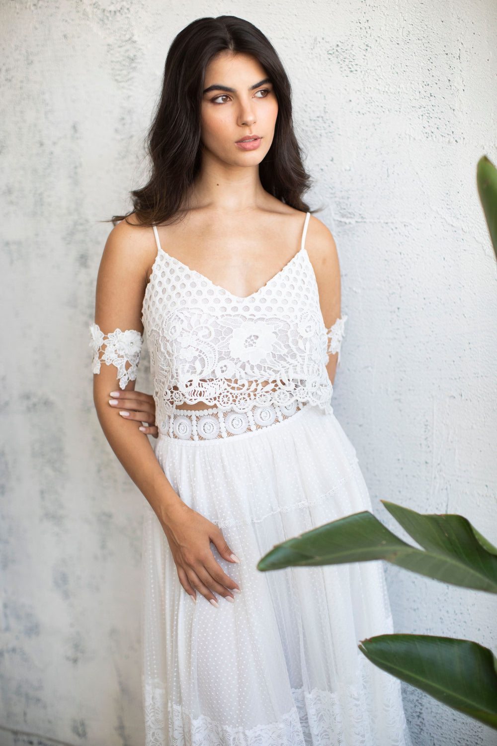AVRIL BRIDAL CROP TOP  Wedding Dress - StudioSharonGuy