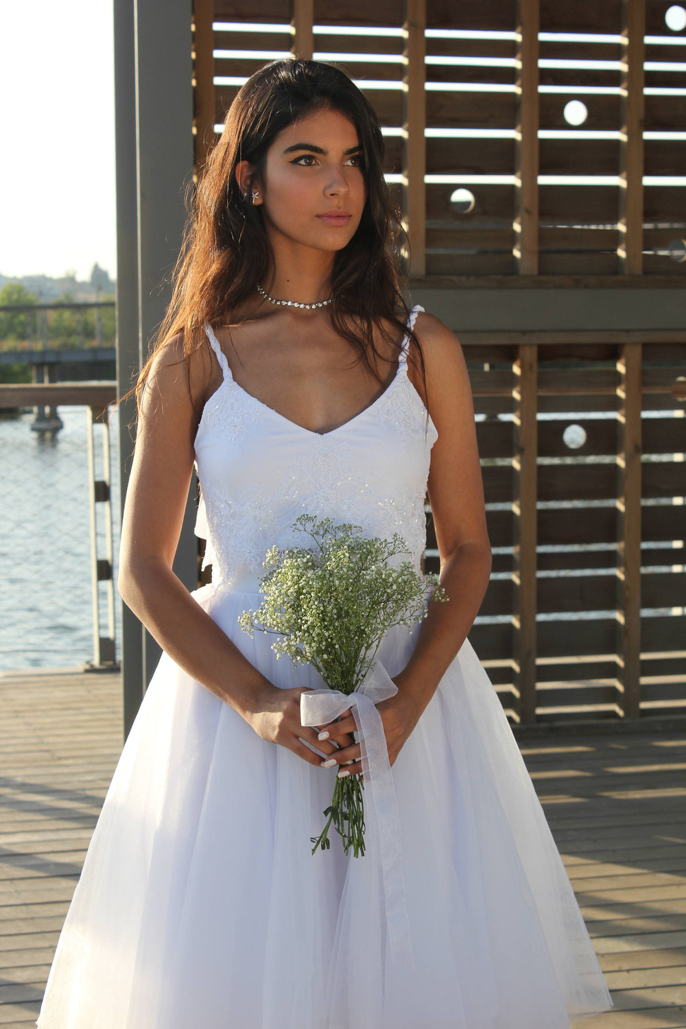 LUNA TWO PIECE SET  Wedding Dress - StudioSharonGuy