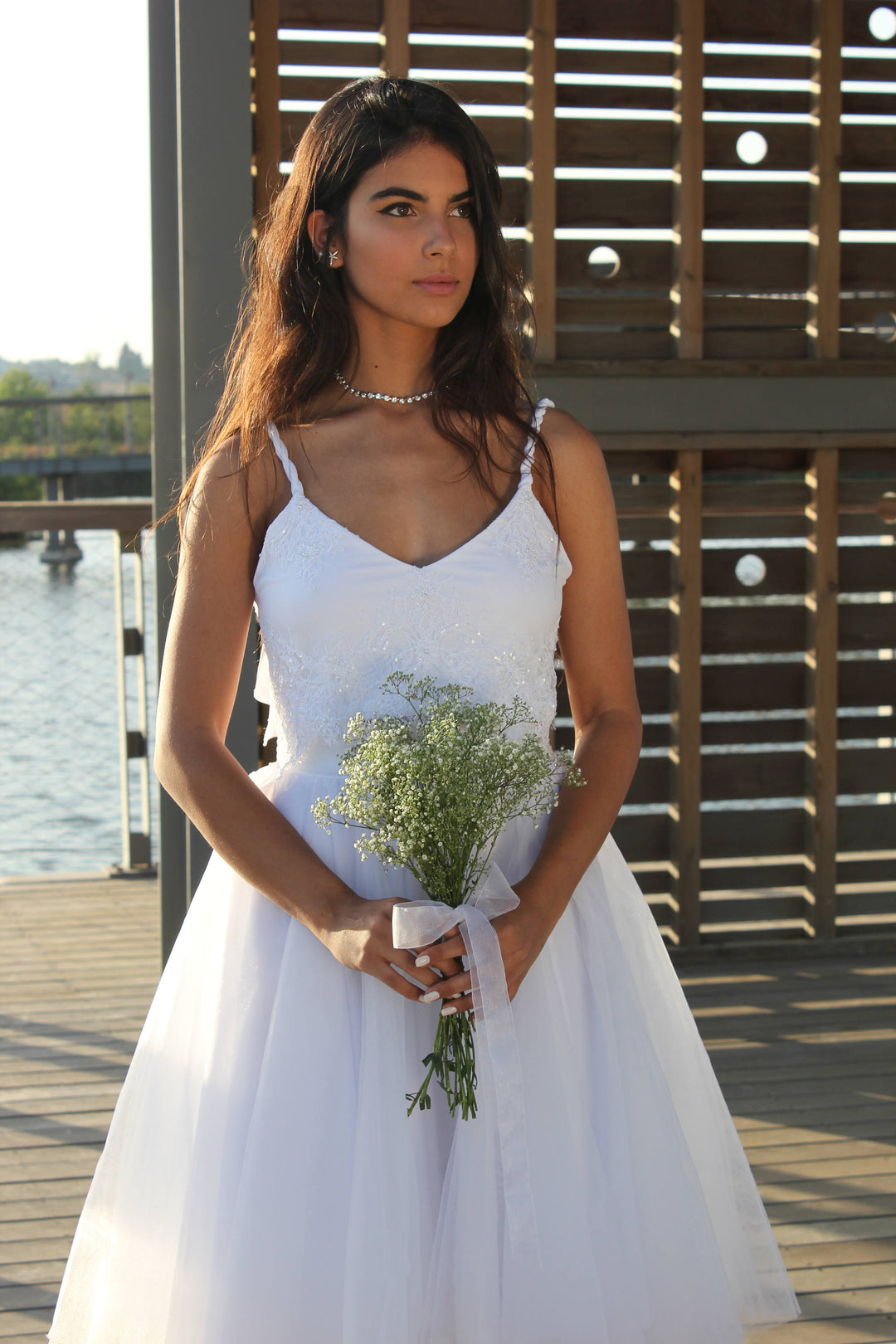 LUNA TWO PIECE SET  Wedding Dress - StudioSharonGuy