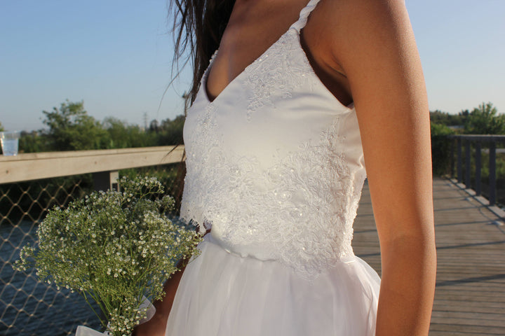 LUNA TWO PIECE SET  Wedding Dress - StudioSharonGuy