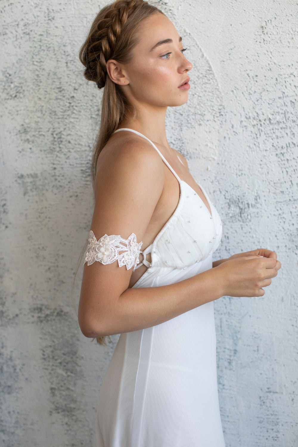 Floral Lace Arm Bracelet  Arm bracelet - StudioSharonGuy