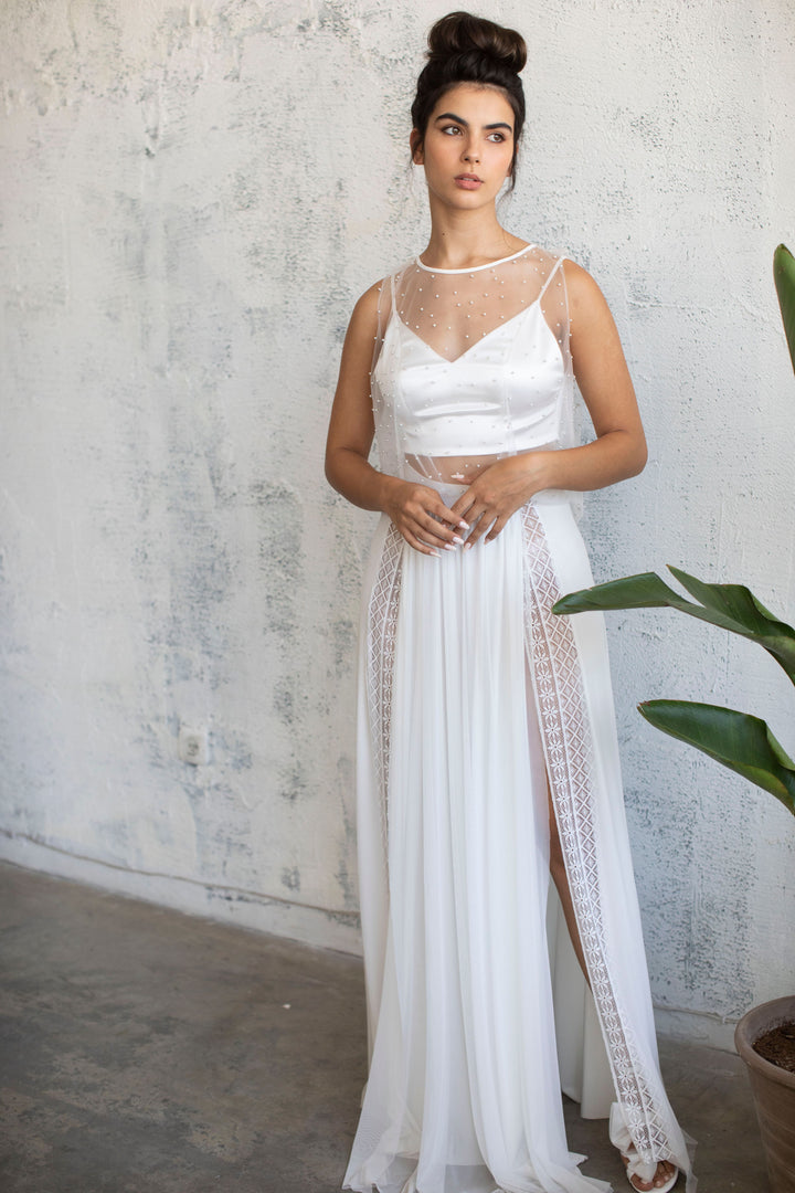 NERRI SKIRT  Wedding Dress - StudioSharonGuy
