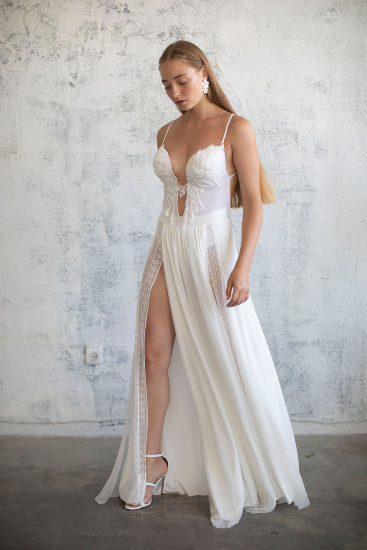 NERRI SKIRT  Wedding Dress - StudioSharonGuy