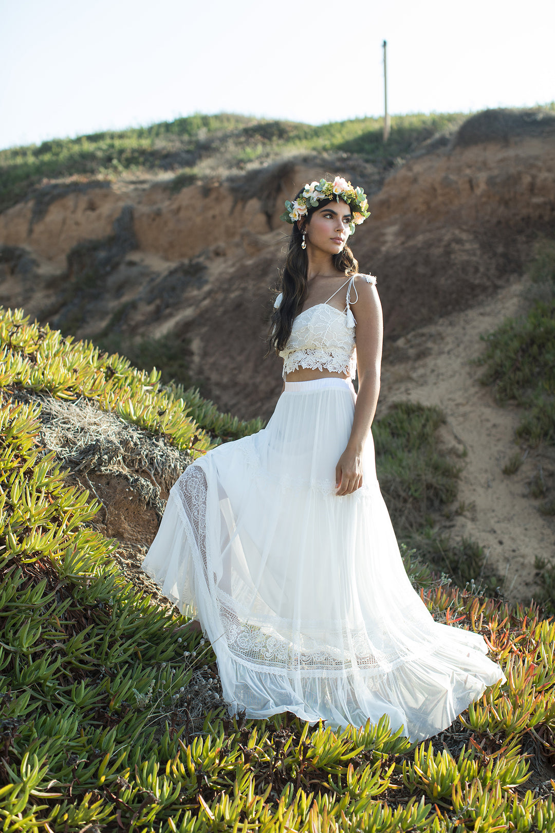 AVRIL BOHO SKIRT  Wedding Dress - StudioSharonGuy