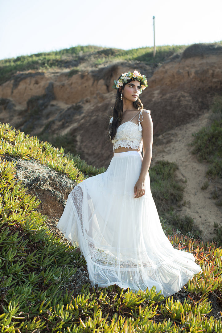 AVRIL BOHO SKIRT  Wedding Dress - StudioSharonGuy