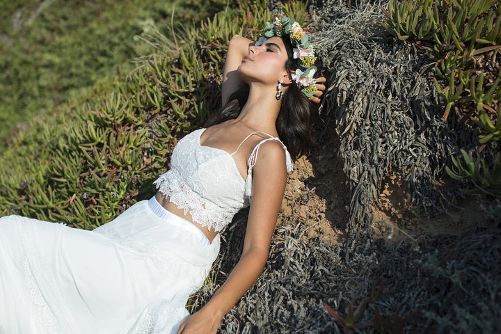AVRIL BOHO SKIRT  Wedding Dress - StudioSharonGuy