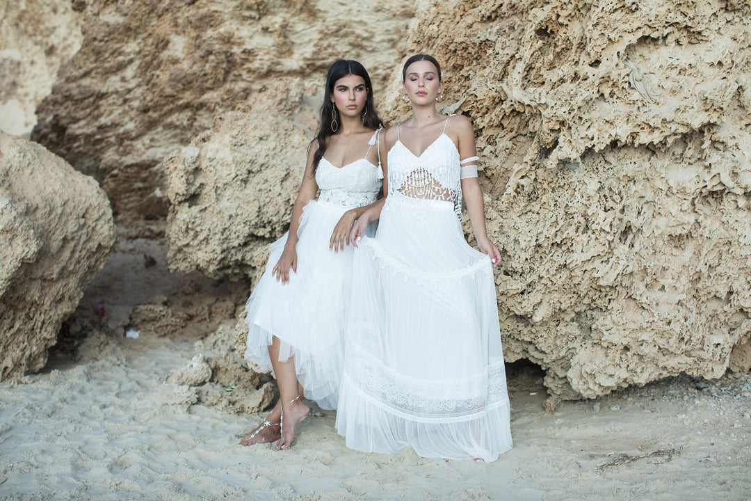 AVRIL BOHO SKIRT  Wedding Dress - StudioSharonGuy
