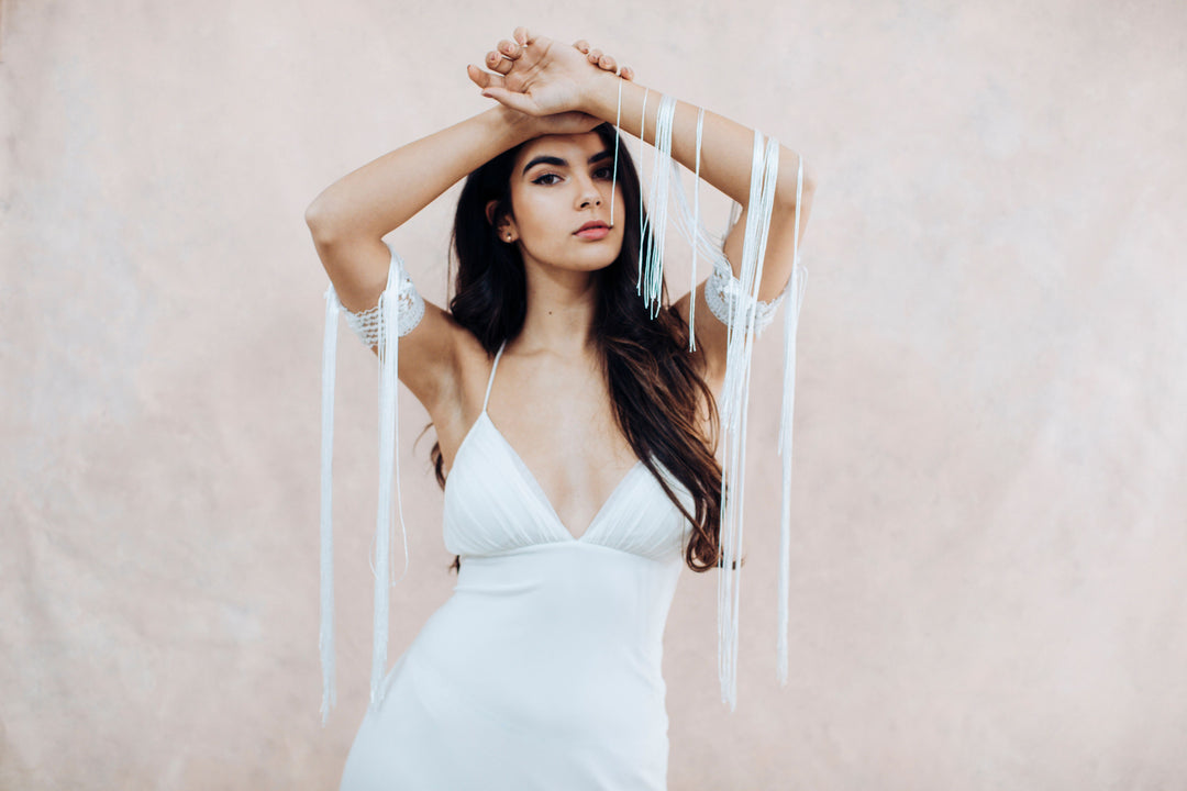 Wedding Dress Detachable Sleeve  Arm bracelet - StudioSharonGuy