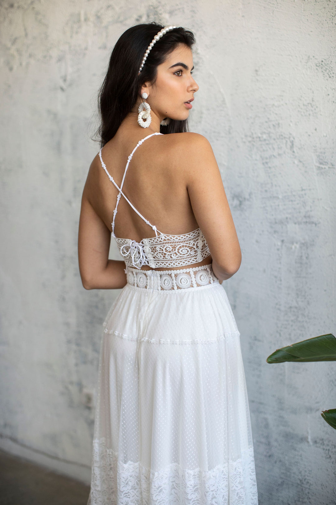 LIRI LACE BRIDAL TOP  Wedding Dress - StudioSharonGuy